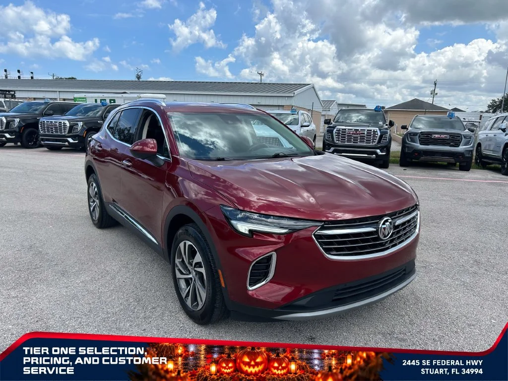 Used 2022 CINNABAR METALLIC Buick Essence image 3