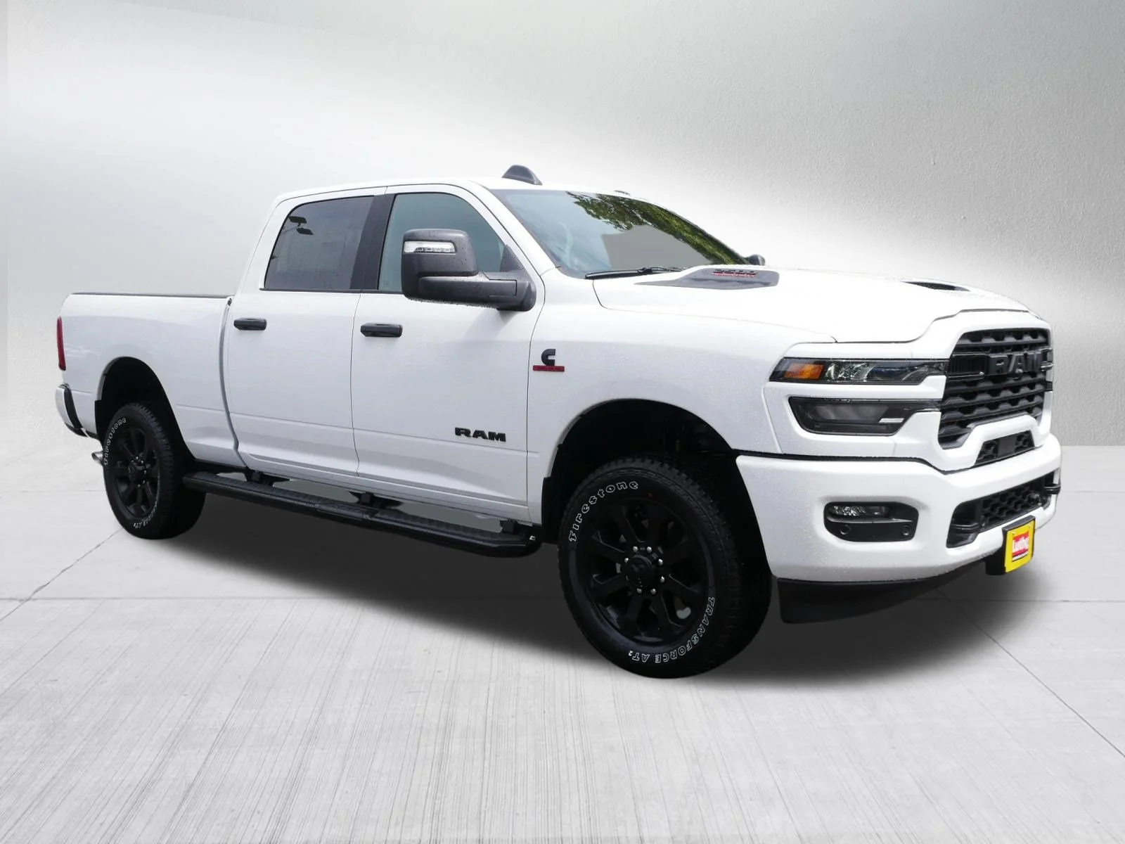 New 2026 Bright White Clear-Coat Exterior Paint RAM Big Horn image 5