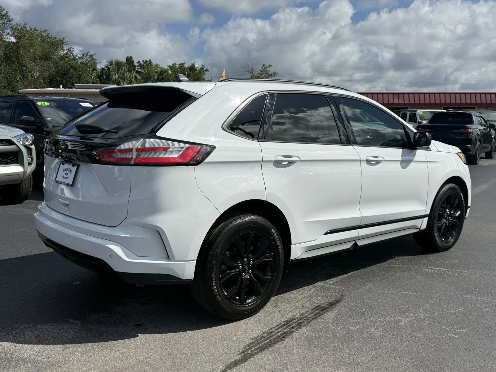 Certified Used 2024 White Ford SE image 5