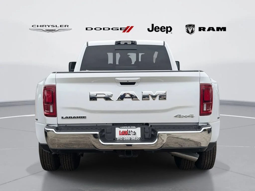New 2026 Bright White Clear-Coat Exterior Paint RAM Laramie image 4