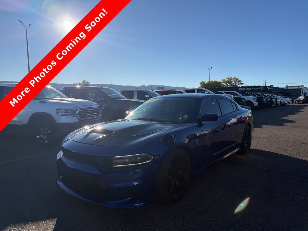 Used 2018 Blue Dodge SRT Hellcat image 3