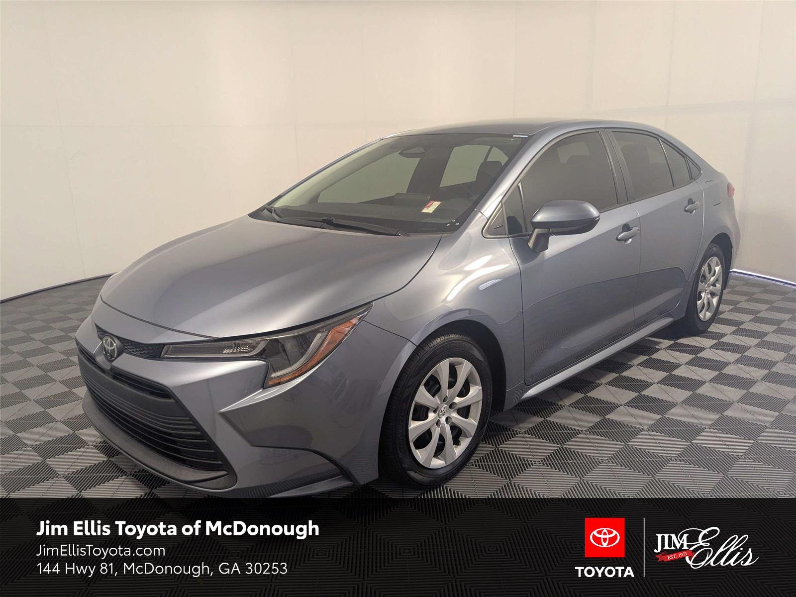 Certified Used 2024 Celestite Toyota LE image 1