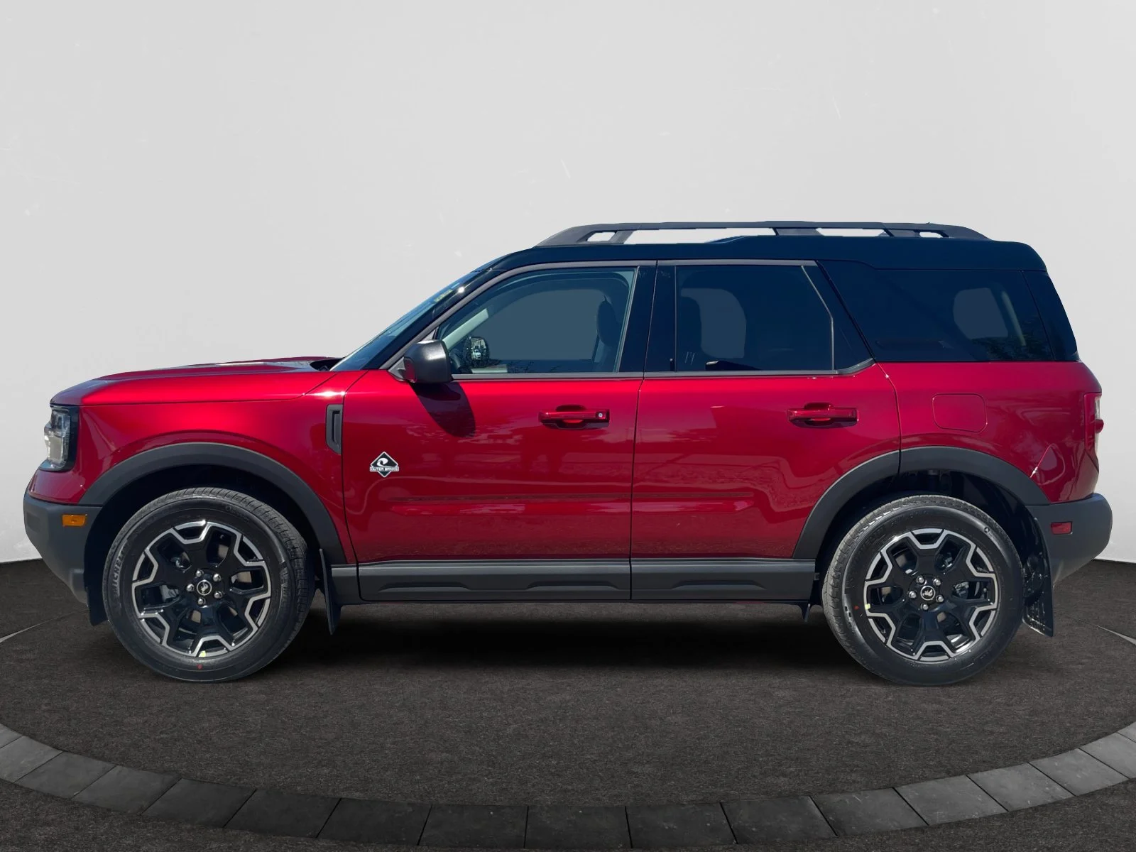 New 2026 Ruby Red Metallic Tinted Clearcoat Ford Outer Banks image 2