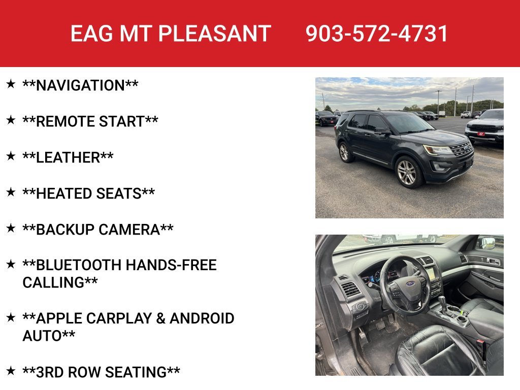 Used 2017 Magnetic Metallic Ford XLT image 4