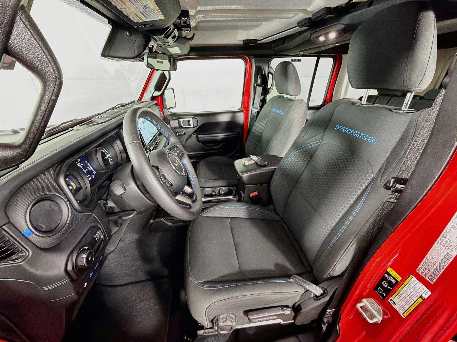 Used 2024 Firecracker Red Clearcoat Jeep Rubicon image 2