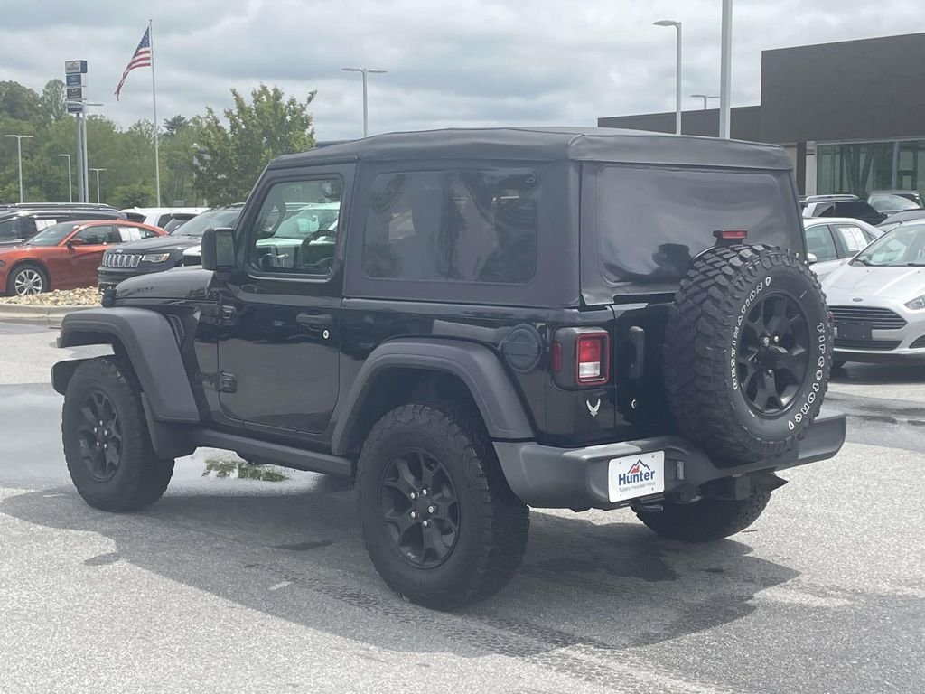 Used 2021 Black Clearcoat Jeep Willys Sport image 25