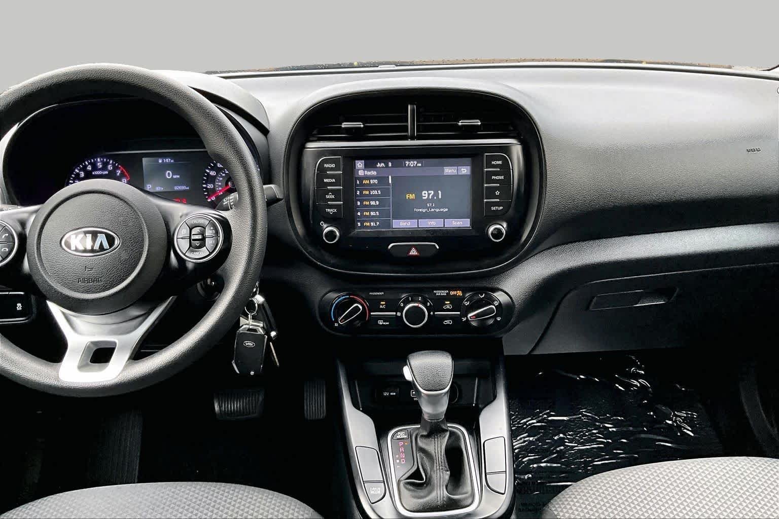 Used 2020 GREY Kia LX image 7