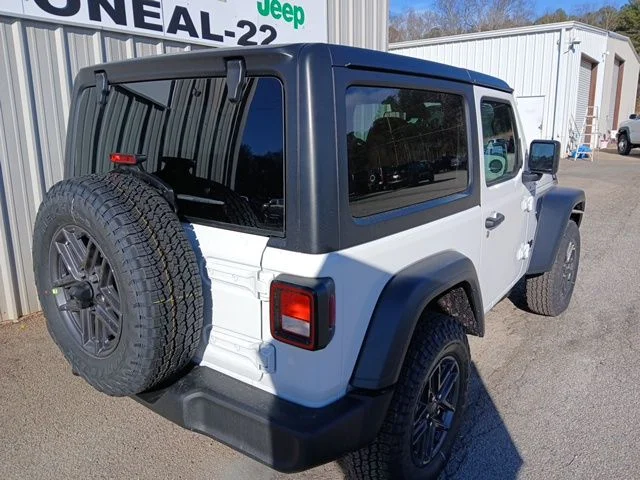 New 2026 Bright White Clear-Coat Exterior Paint Jeep Sport S image 3