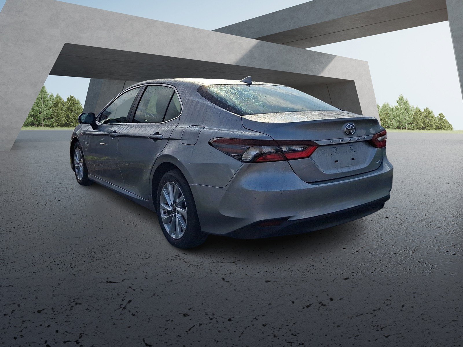 Used 2024 Silver Toyota LE image 2