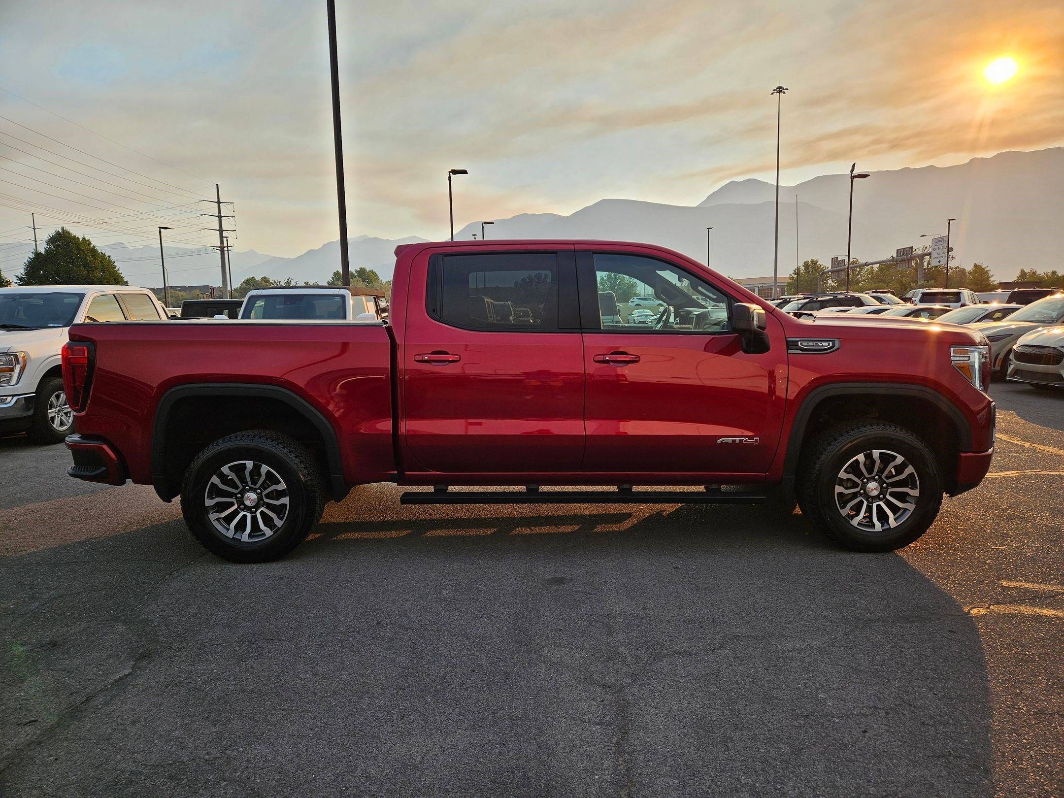 Certified Used 2021 Red GMC AT4 image 2