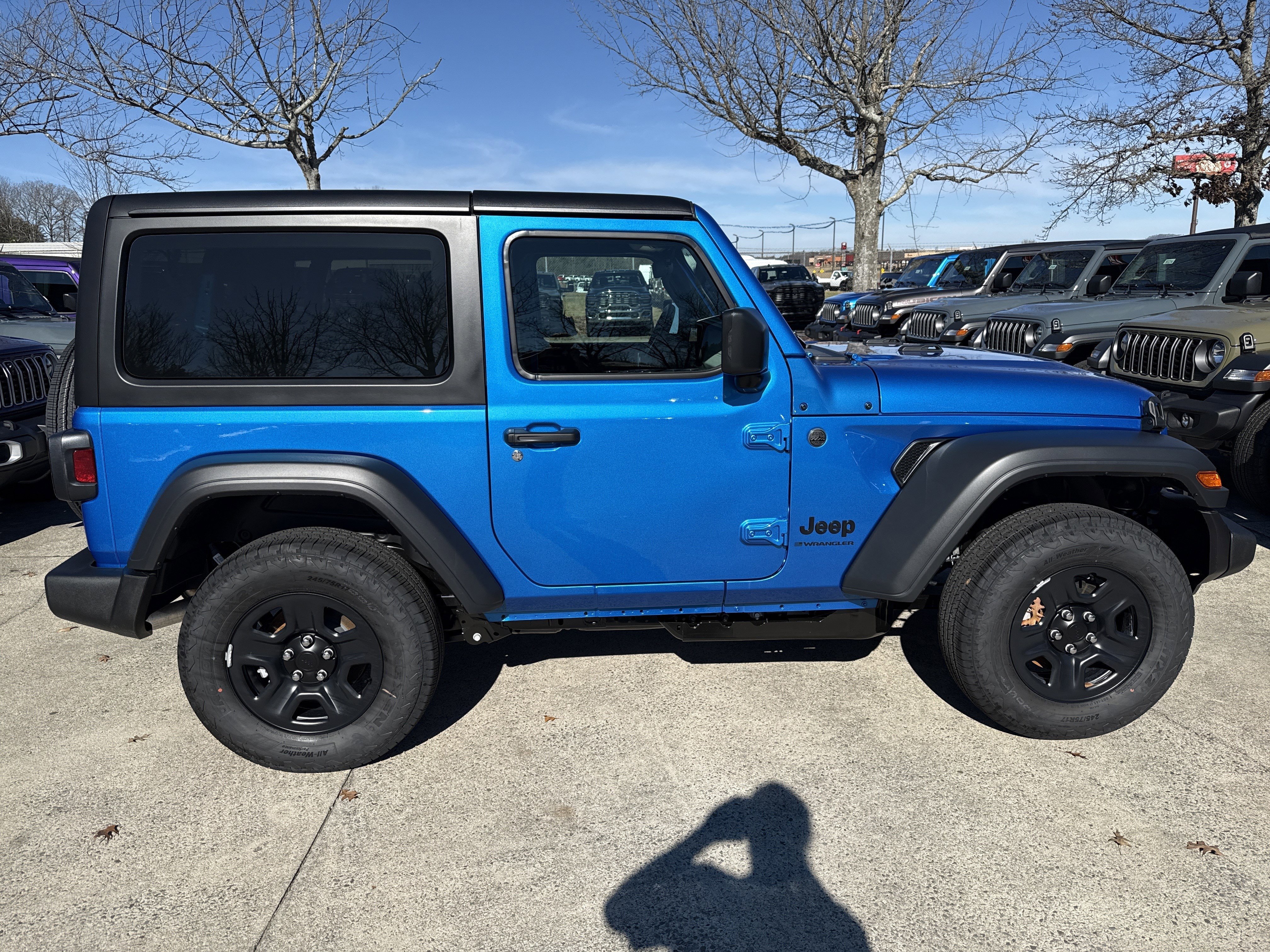 New 2026 Hydro Blue Pearlcoat Jeep Sport image 8