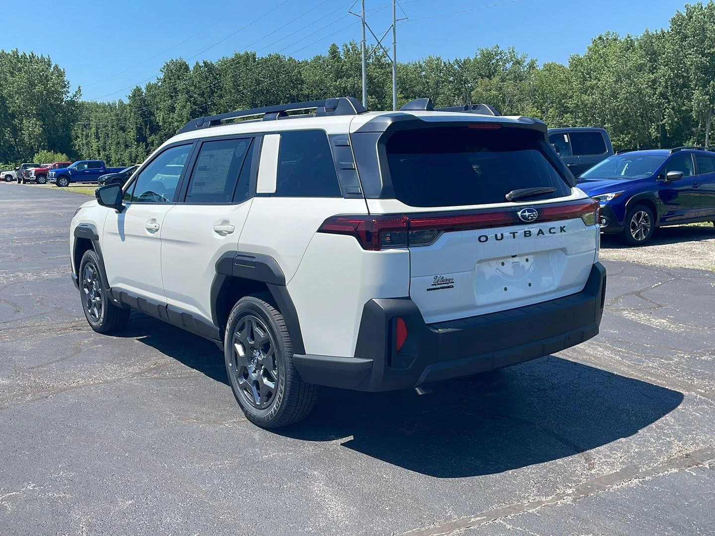 New 2026 Crystal White Pearl Subaru Premium image 3