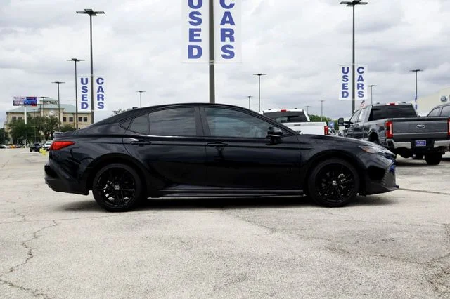 Used 2025 Midnight Black Metallic Toyota SE image 4