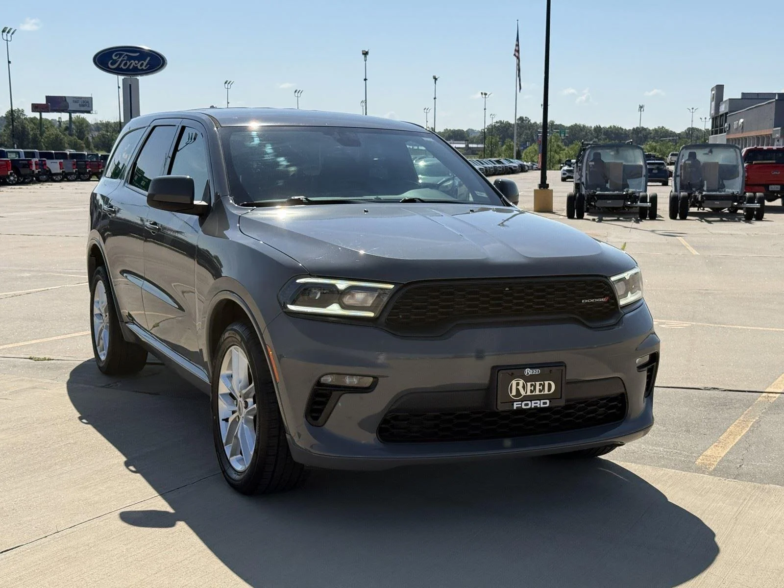 Used 2021 Dodge Durango GT with VIN 1C4RDJDG8MC662857 for sale in Kansas City