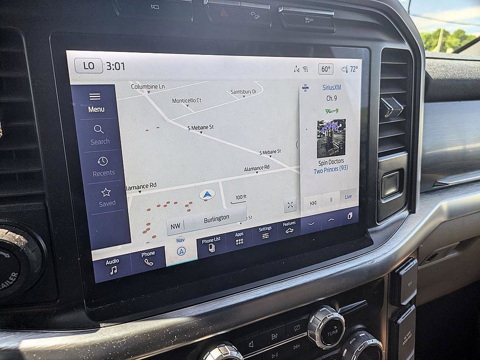 Used 2023 Antimatter Blue Metallic Ford LARIAT image 21