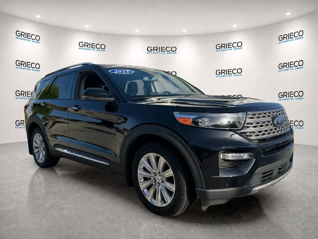 Certified Used 2023 Black Metallic Ford Limited image 1