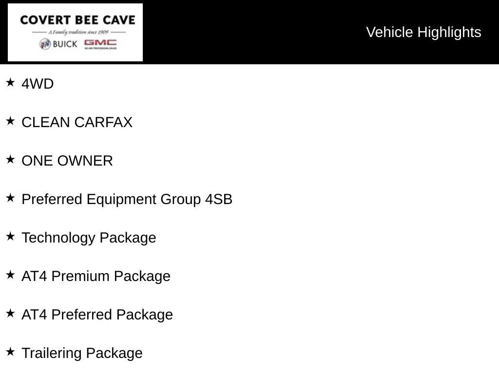 Used 2024 Onyx Black GMC AT4 image 6
