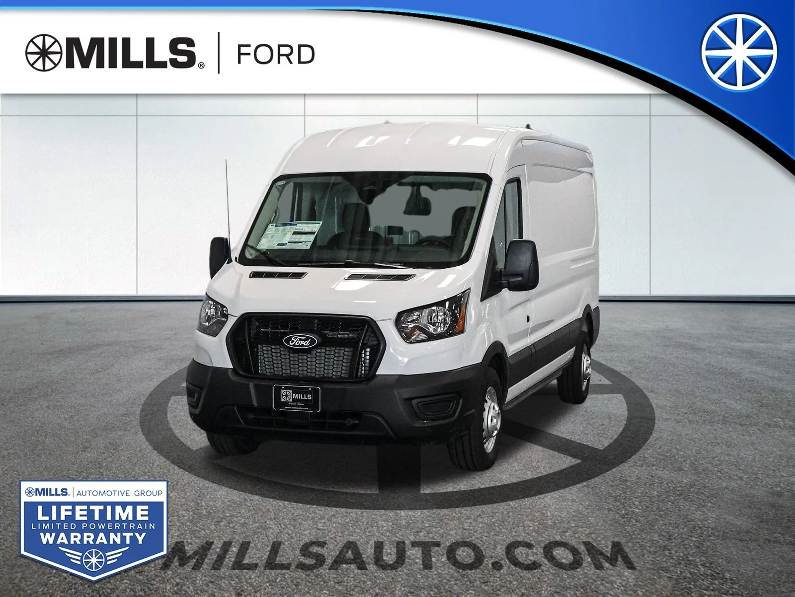 New 2026 Oxford White Ford Cargo Van image 1