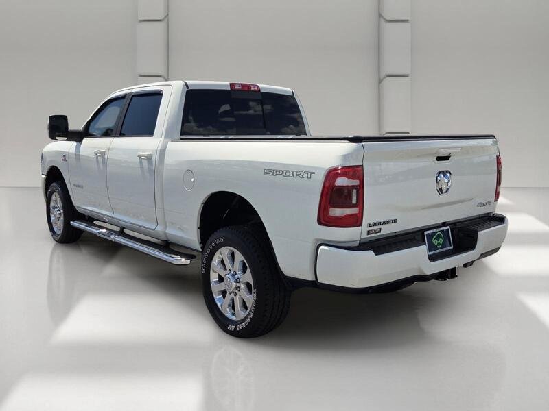 Used 2024 Pearl White RAM LARAMIE 4X4 CREW CAB 6