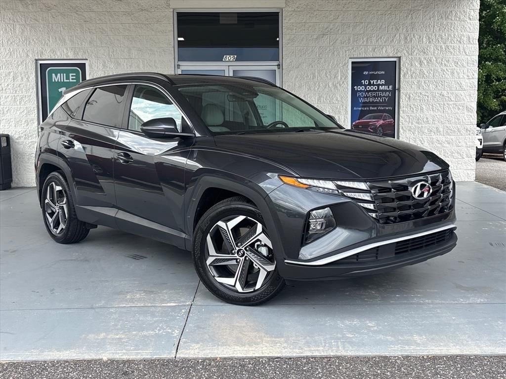 Used 2024 Dark Gray Metallic Hyundai SEL image 1
