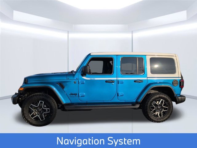 New 2027 Hydro Blue Pearlcoat Jeep Sahara image 2