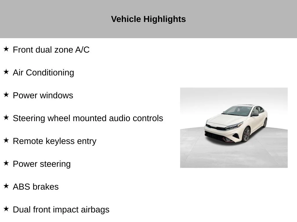Certified Used 2023 White Kia GT image 16