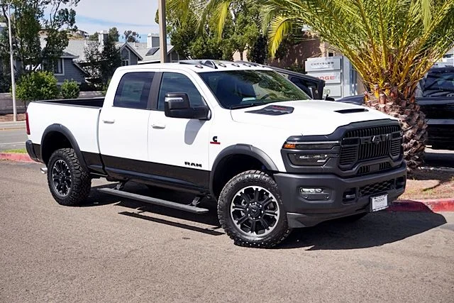 New 2026 Bright White Clear-Coat Exterior Paint RAM Rebel image 3