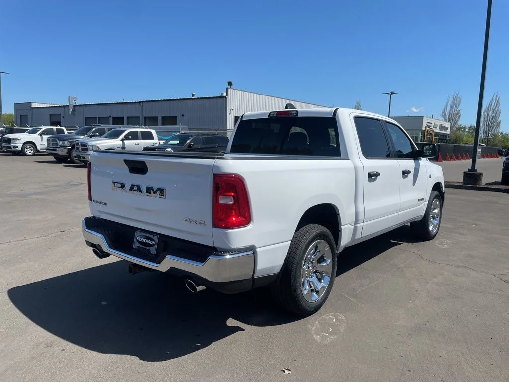 New 2026 Bright White Clear-Coat Exterior Paint RAM Big Horn/Lone Star image 6