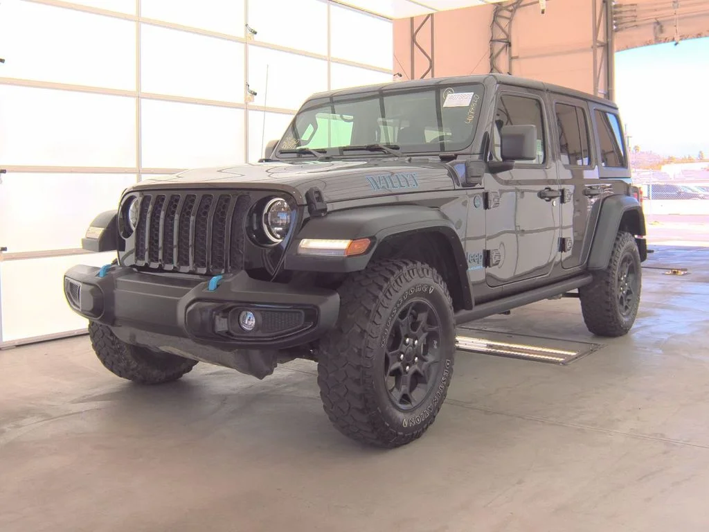 Used 2023 Gray Jeep Willys 4xe image 1