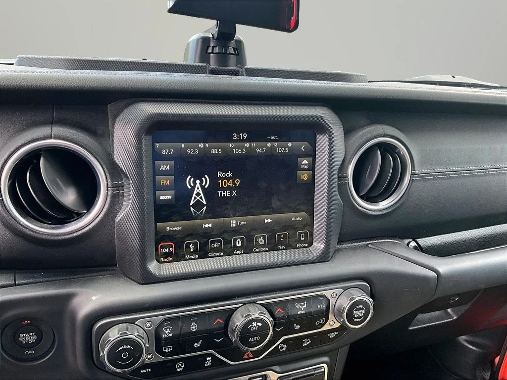 Used 2018 Orange Jeep Unlimited Sahara image 21