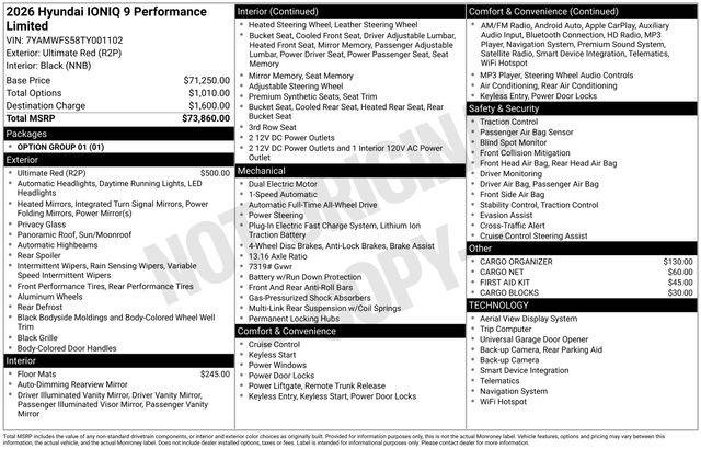 2026 Hyundai IONIQ 9 Performance Limited - Photo 5