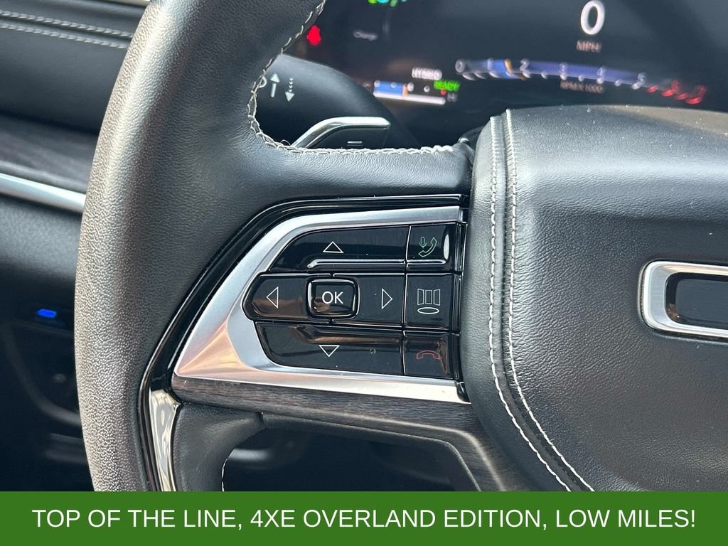 Used 2023 Black Jeep Overland 4xe image 26