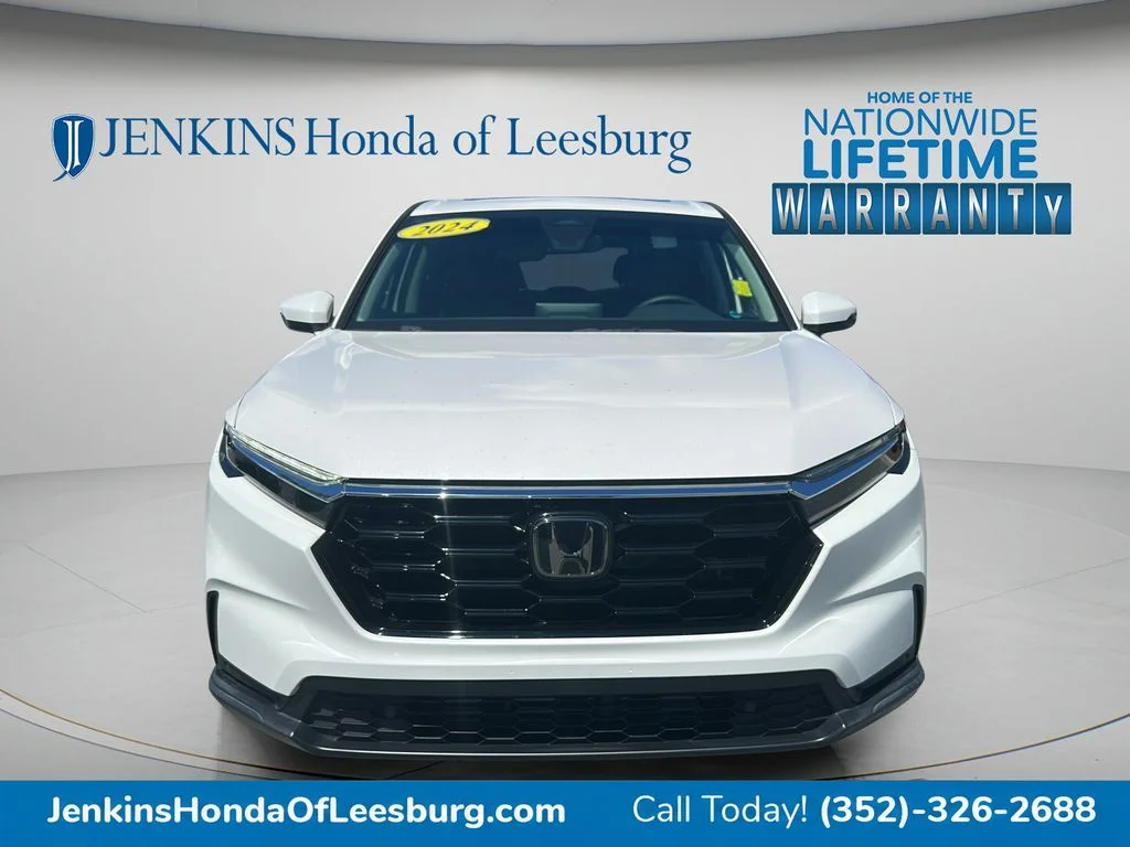 Certified Used 2024 Platinum White Pearl Honda EX-L image 9
