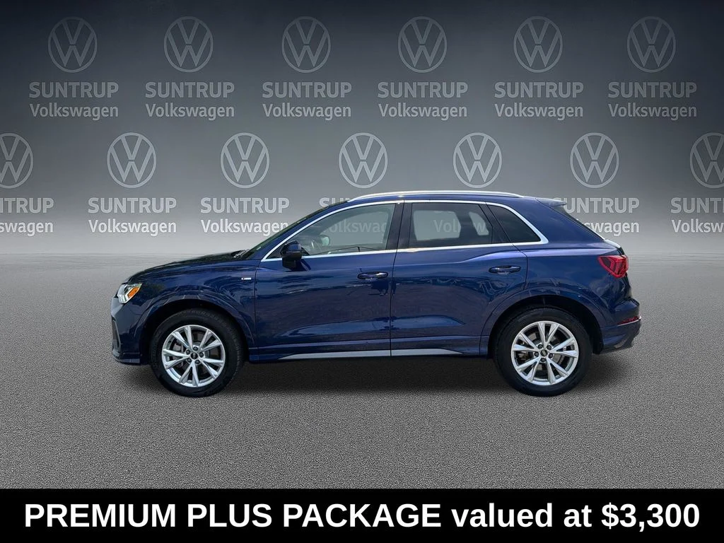 Used 2023 Blue Audi Premium Plus image 2