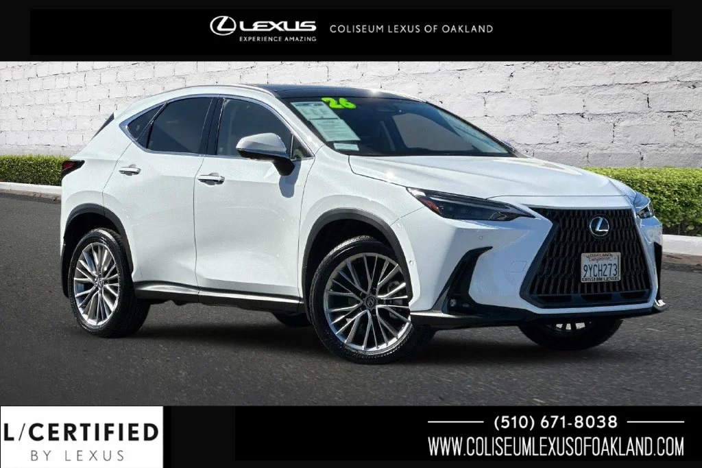 Certified Used 2026 White Lexus 350h Luxury image 1
