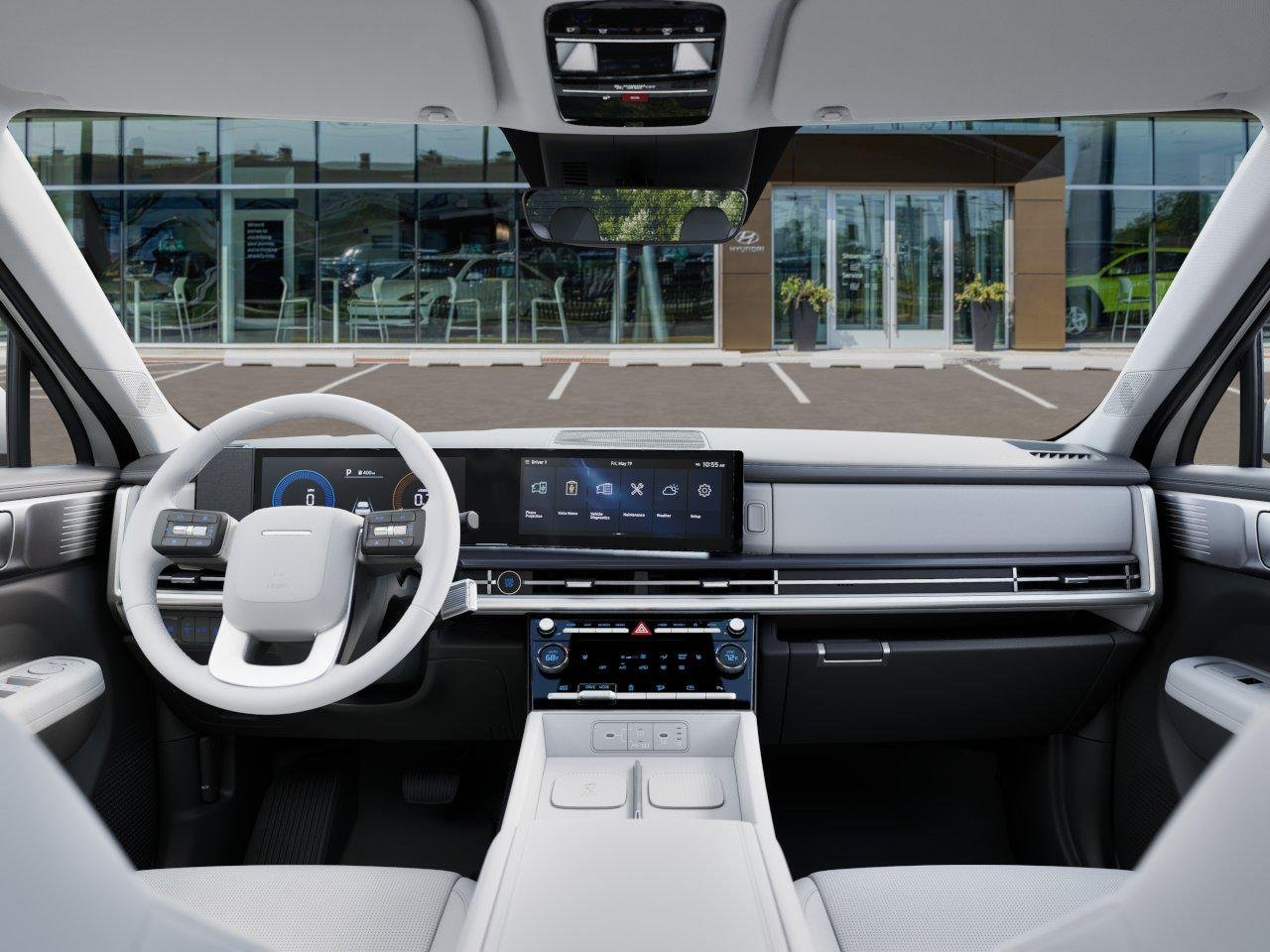 New 2027 Serenity White Hyundai SEL FWD image 11