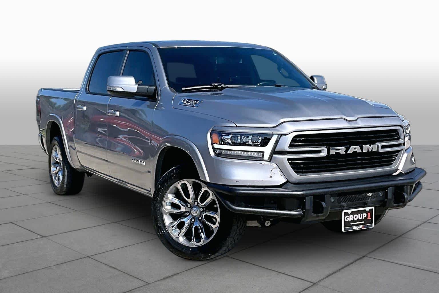 Used 2020 Billet Silver Metallic Clearcoat Ram Laramie image 3