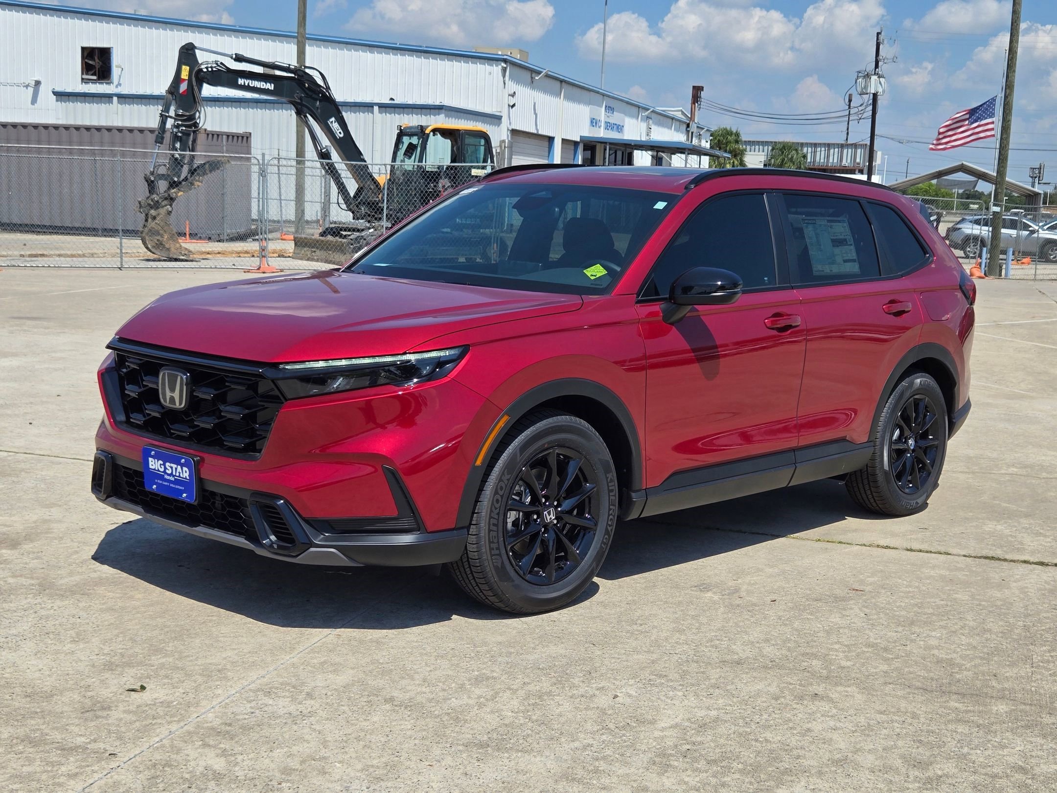 New 2026 Radiant Red Metallic Honda Sport image 8