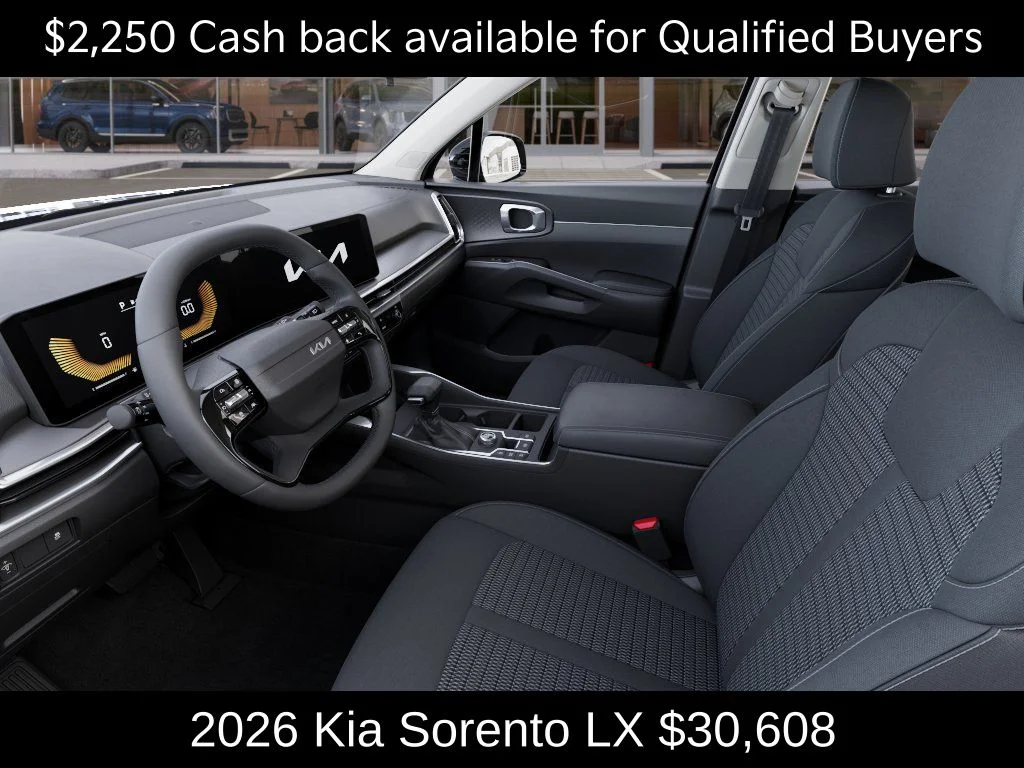 New 2026 Ebony Black Kia LX image 17