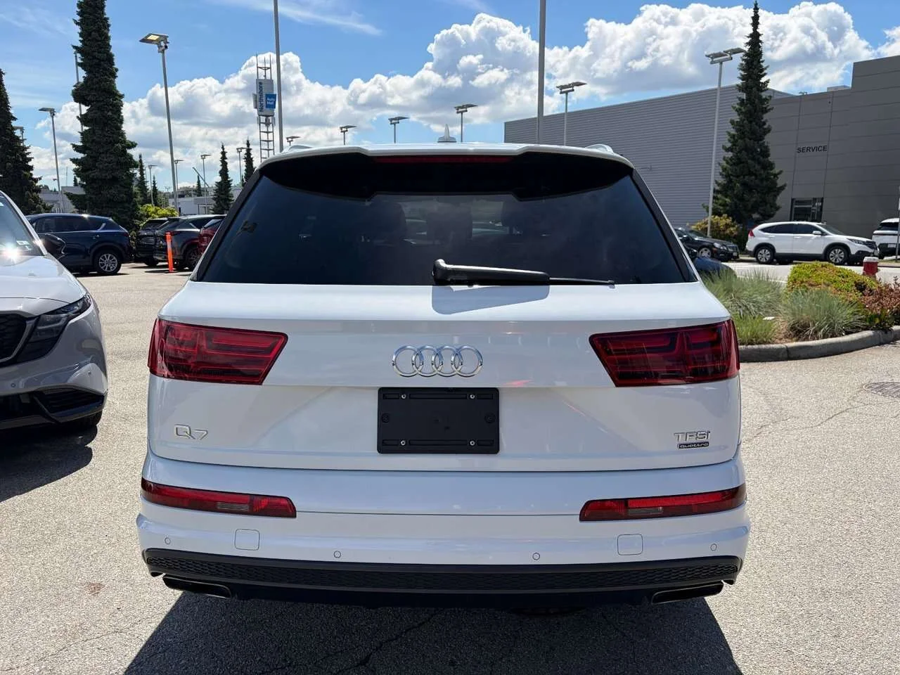 Used 2018 Glacier White Metallic Audi Technik image 9