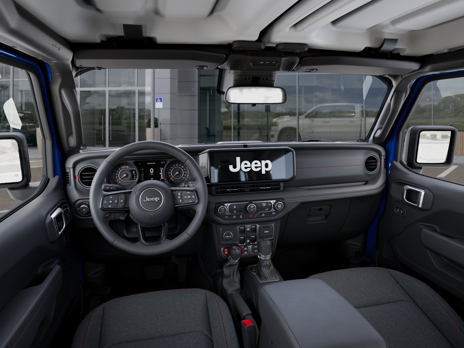 New 2026 Hydro Blue Pearlcoat Jeep Rubicon 4-Door image 14