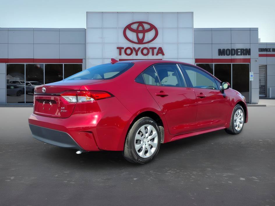 Certified Used 2026 Ruby Flare Pearl Toyota Hybrid LE image 6