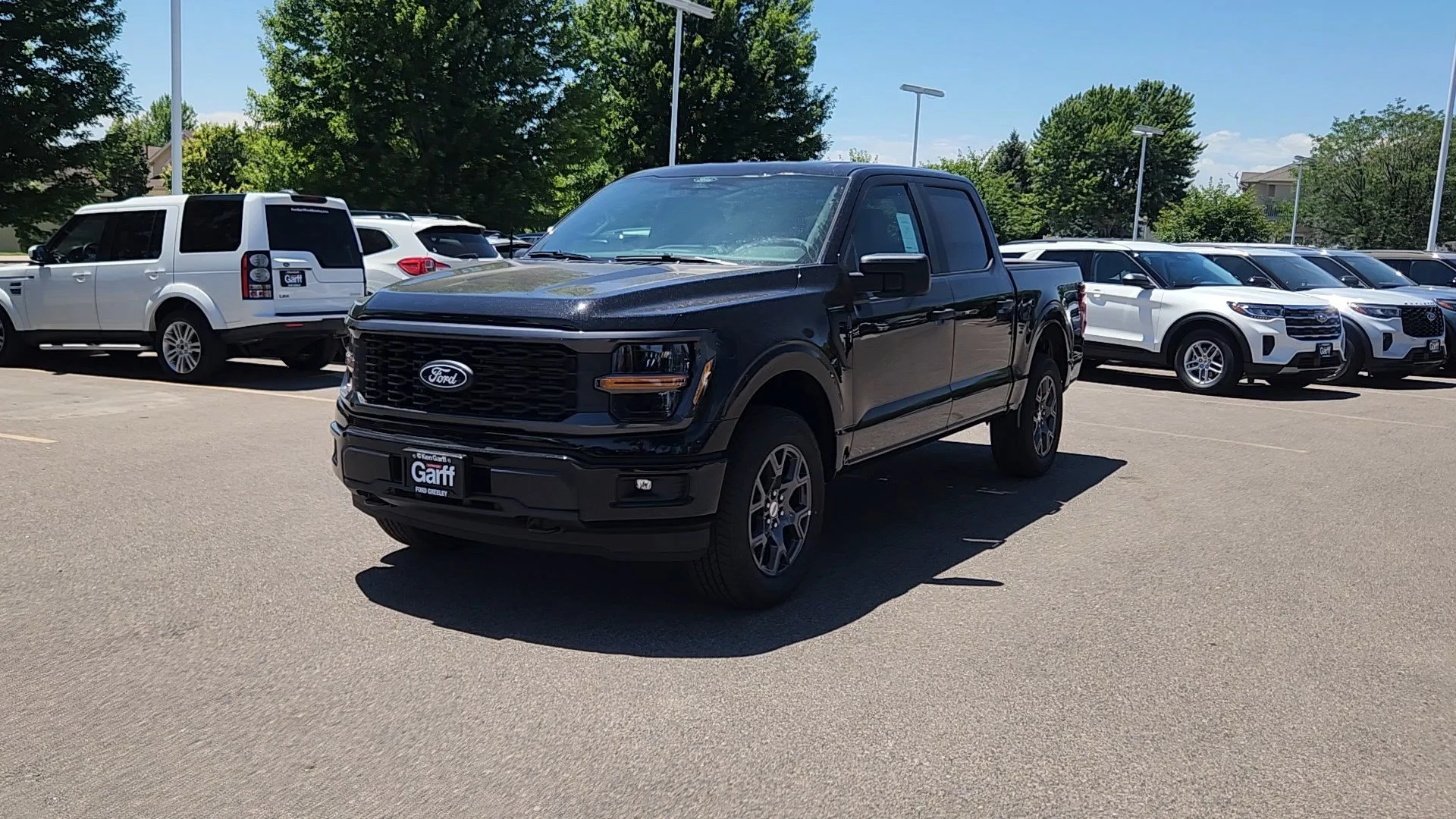 New 2026 Agate Black Metallic Ford STX image 2