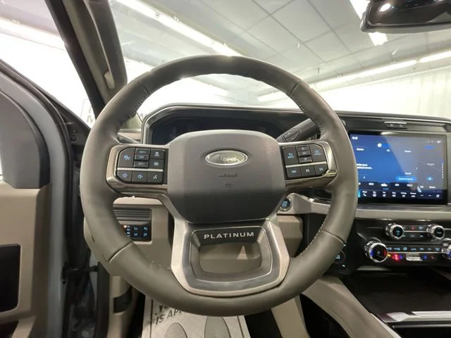 New 2026 Glacier Gray Metallic Tri-Coat Ford F-350® Platinum® image 14