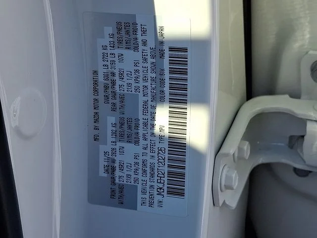 New 2026 White Mazda 3.3 Turbo Premium Plus image 17