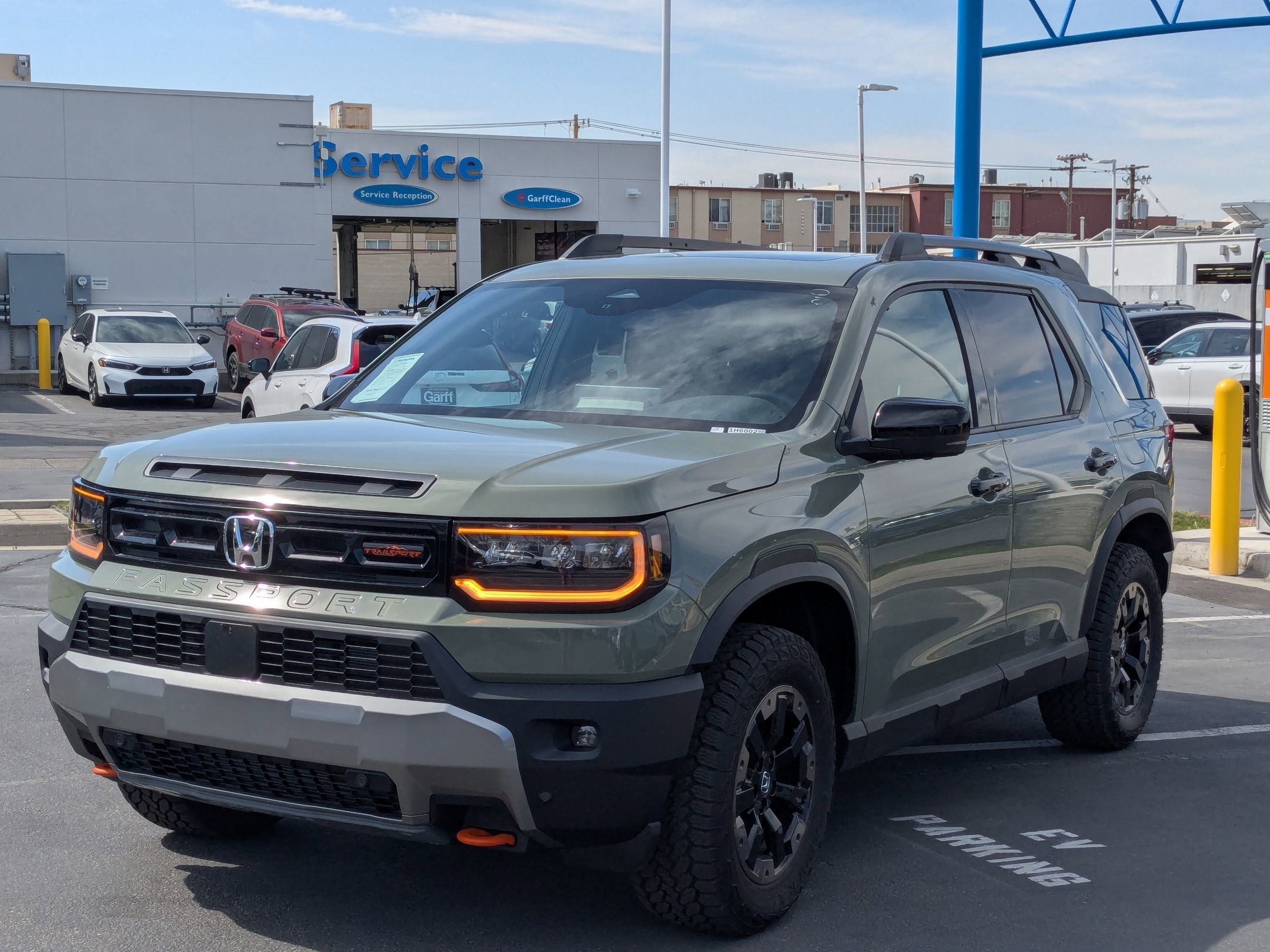 New 2026 Green Honda TrailSport Elite AWD image 8