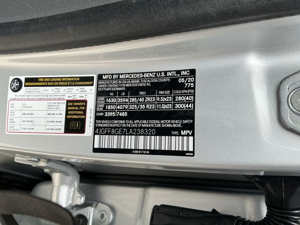 Used 2020 Silver Mercedes-Benz GLS 580 image 25