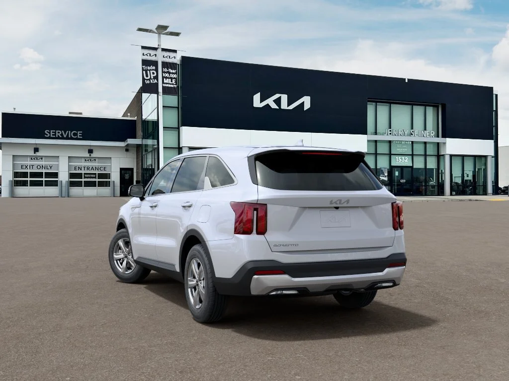 New 2026 Glacial White Pearl Kia LX image 4