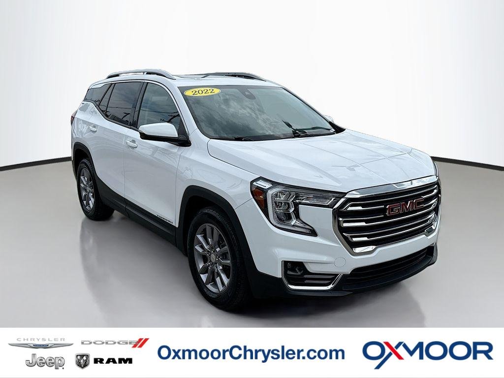 Used 2022 Summit White GMC SLT image 1