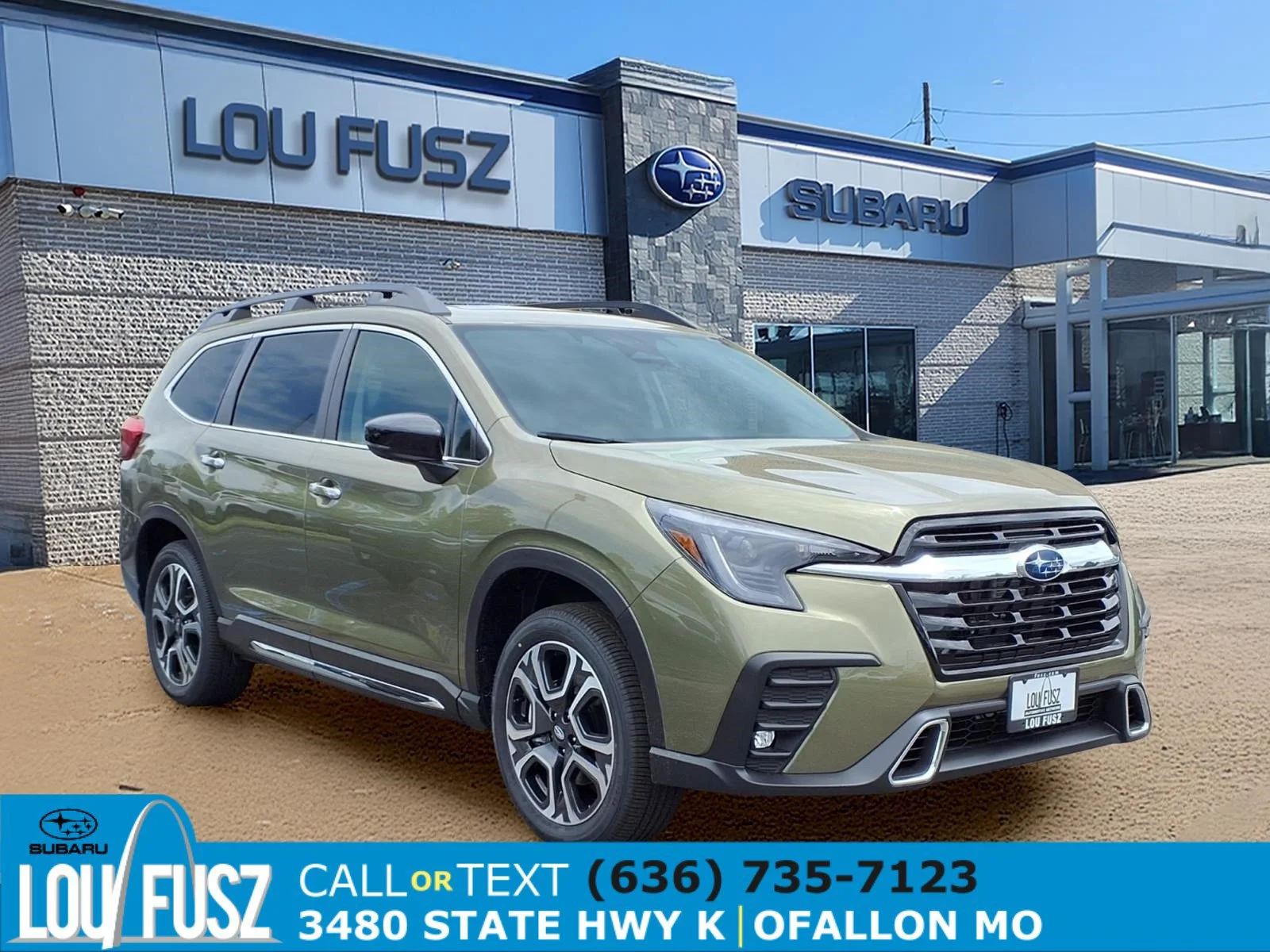 New 2026 AUTUMN GREEN METALLIC Subaru Touring 7-Passenger image 1